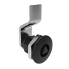 Quarter-Turn Cam Latch, 8 mm Triangle Recess, 6mm  Grip, Not Sealed, Zinc Alloy, Powder Coat, Black - E5-2-035-000 - Southco