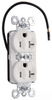 Duplex/Single Receptacle - PTTR5362-SCW - Selecta Products