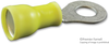 Terminal, Ring Tongue 1/4In Crimp Yellow; Stud Size - Metric Amp - Te Connectivity - 66H7074 - Newark, An Avnet Company