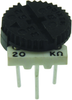Trimmer Potentiometer, 20Kohm 1Turn Through Hole; Trimpot Type Bourns - 32K8148 - Newark, An Avnet Company