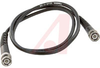 Cable Assy; 36 in.; 19 AWG; RG223/U; Non Booted; Black Jacket; UL Listed - 70197984 - Allied Electronics, Inc.
