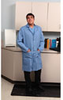 Flame-Resistant Lab Coat, Light Blue, extra large -- GO-86468-33 - Image
