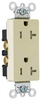 Duplex/Single Receptacle - TR26362-GRY - Thomas & Betts Corporation