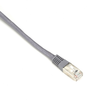 1-ft Gray CAT5e 100-MHz Ethernet Patch Cable F/UTP CM Stranded -- EVNSL0172GY-0001 - Image