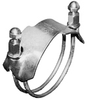 TigerClamp™ 1 1/2 in. Size Spiral Double Bolt Clamp for Clockwise Helix Hose|Master File - SDBCR-1.5 - Kuriyama of America, Inc.