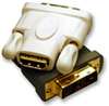 Adapter, Hdmi Receptacle To Dvi Plug; Audio Video Connector A Multicomp Pro - 74M6204 - Newark, An Avnet Company