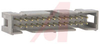 Header, 4-Wall; Copper Alloy; 200 u in.60/40 Tin/Lead; 2; Black; 0.38 in.; 26 - 70114198 - Allied Electronics, Inc.