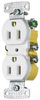 Duplex/Single Receptacle - RR15SW - Hubbell Incorporated