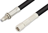 SMC Plug to SMC Jack Bulkhead Cable 72 Inch Length Using RG223 Coax - PE34507-72 - Pasternack