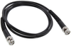 Coaxial Cable Assembly, Bmc Male-Male, 4Ft, Black; Connector Type A Pomona - 35F1075 - Newark, An Avnet Company