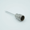 Multipin Feedthrough, 3 Pins, 500 Volts, 3.5 Amps per Pin, 0.032″ Dia Conductors, 0.50″ Dia Stainless Steel Weld Adapter - A1607-1-W - MPF Products, INC.