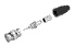 QUICK CRIMP BNC PLUG FOR RG-161/U, 174/U, 187/U, 188/U -- 031-371
