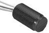 SR4 Series Magneto Resistive Digital Position Sensor with 14 mm cylindrical plastic housing; 1 m [39.4 in] jacketed cable; current sinking output; and Vdc supply voltage -- SR4P3-B10 - Image