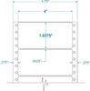 General Purpose Label - Pinfeed - 111407 - Western Numerical Control
