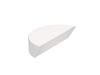D-shaped Mirror, Aluminum, Fused Silica, 25.4 mm, ?/10, 450-700 nm -- 10DD20ER.1