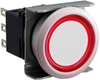 Pb Switch, Dpdt, 0.1A, 125Vac, Red; Product Range Idec - 93AC9500 - Newark, An Avnet Company