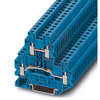 Double-level terminal block with a screw connection (Awg 26-12) Blue -- 70170174