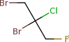 1,2-Dibromo-2-chloro-3-fluoropropane -- 1100-F-18 - Image