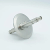 SHV-5 Coaxial Feedthrough, 2 Pins, Grounded Shield, Double-Ended, 2.95″ QF / KF Flange - A6974-1-QF - MPF Products, INC.