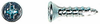 Flat Head Phillips Screws, Deep Thread Type-17 Point -- BFXP06034S2N - Image