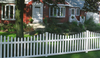 Picket Vinyl Fence - Danbury Concave Select Cedar - CertainTeed Corporation