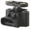 RTY Series with integral actuator, 180° (±90°) operating range, 10 Vdc to 30 Vdc supply voltage, European pinout style; inverted: 4.5 Vdc (left), 0.5 Vdc (right) non-ratiometric output, -- RTY180HVEBA - Image