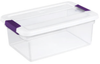 Sterilite ClearView Latch Boxes - 12728 - U.S. Plastic Corporation