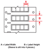 PermaSleeve Wire Marking Sleeves -- ZH-750-2-WT-4