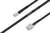 MIL-DTL-17 SMA Male to TNC Male Cable 12 Inch Length Using M17/28-RG58 Coax - PE3M0122-12 - Pasternack