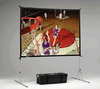Square Format Portable Front Projection Screen. - Square Format - Visual Sound, Inc.