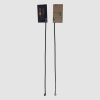 GPS/GLONASS L1+L2 Flexible PCB Antenna With 1.13mm Black Cable (L-10cm) + UFL Connector (25*14mm) -- ET-FL12-5BL10C-UP38 - Image