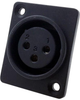 Connector, Xlr, Rcpt, 3Pos, Chassis; Svhc Multicomp Pro - 69AC3164 - Newark, An Avnet Company
