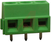 TERMINAL BLOCK;PCB;FRNT WIR;10A/300V;26-14AWG;3 POLES - 70077472 - Allied Electronics, Inc.