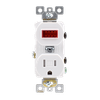 Combination 15A Tamper Resistant Duplex Outlet & Pilot Light - 71500 - Suzhou Ele Mfg Co., Ltd.