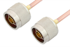 N Male to N Male Cable 24 Inch Length Using RG402 Coax, RoHS - PE3827LF-24 - Pasternack