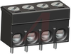 PC Board Terminal Block, Series 99, 300Volt, 15 Amp, 22-14 AWG, 6 Pole - 70212289 - Allied Electronics, Inc.