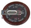 Battery, Lithium, Coin Cell, 3V, 20mAh,2 Pin Horizontal, Rechargeable -- 70196812