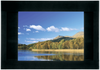 Multiple Aspect Ratio Permanent Wall Mount Front or Rear Projection Screen. - Video Format - Visual Sound, Inc.
