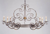 9855 Island/Pool Table-4 Light + - 432013 - Capital Lighting, Inc.