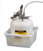 Justrite Clear Polyethylene 5 gal Basin - 14 7/8 in Width - 7 5/8 in Height - 14 7/8 in Overall Diameter - 697841-12433 - 697841-12433 - R. S. Hughes Company, Inc.