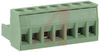 Plug, Terminal Block; 12 A; 250 V; 5 mm; 24 AWG/kcmil (Min.); 7; Screw; 4 kV - 70054800 - Allied Electronics, Inc.