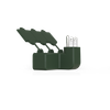 3 Outlets Grounding Adapter with Cover, 3-Prong to 3-Prong Green - 5509 - Suzhou Ele Mfg Co., Ltd.