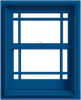 Custom Wood Double-Hung Window - Image