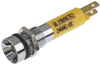 Panel Mount Indicator, Led, 8Mm, Yellow, 24V; Led Color Wamco - 86T5617 - Newark, An Avnet Company