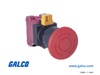 IDEC Pushbutton Non-Illuminated - HW1B-V4F13-R - Galco Industrial Electronics