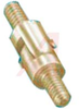 Standoff; 0.5 In.; #8-32; Brass; Hex; Zinc Plating and Gold Iridite; ASTM-B16 - 70182383 - Allied Electronics, Inc.