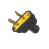 Non-Polarized 2-Prong Straight Plug, 15 Amp 125 Volt 1-15P - 4513 - Suzhou Ele Mfg Co., Ltd.
