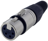 Xlr Connector, Rcpt, 4Pos, Cable; No. Of Contacts Multicomp Pro - 18AC0115 - Newark, An Avnet Company
