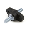 Eaton's Bussmann Series C1938 Junction Block, Feed Through, 250A, Black -- 47212 - Image