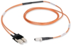 MT-RJ Fiber Cable, MT-RJ to SC Duplex, 2-m (6.5-ft.) - EFP082-002M - Visual Sound, Inc.